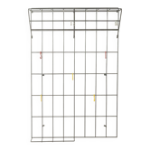 Classic wall coat rack by Karl Fichtel from the 1960s with colourful coat hooks