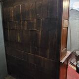 Important buffet deux corps époque Louis XV en chêne massif