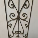 wrought iron grid