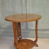 Art deco pedestal table