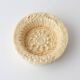 1970s Beige Textured Ceramic Ashtray from Aleluia