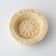 1970s Beige Textured Ceramic Ashtray from Aleluia