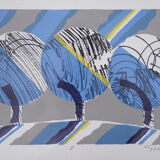 Vintern, Color Lithograph by Knut Grane, 1991