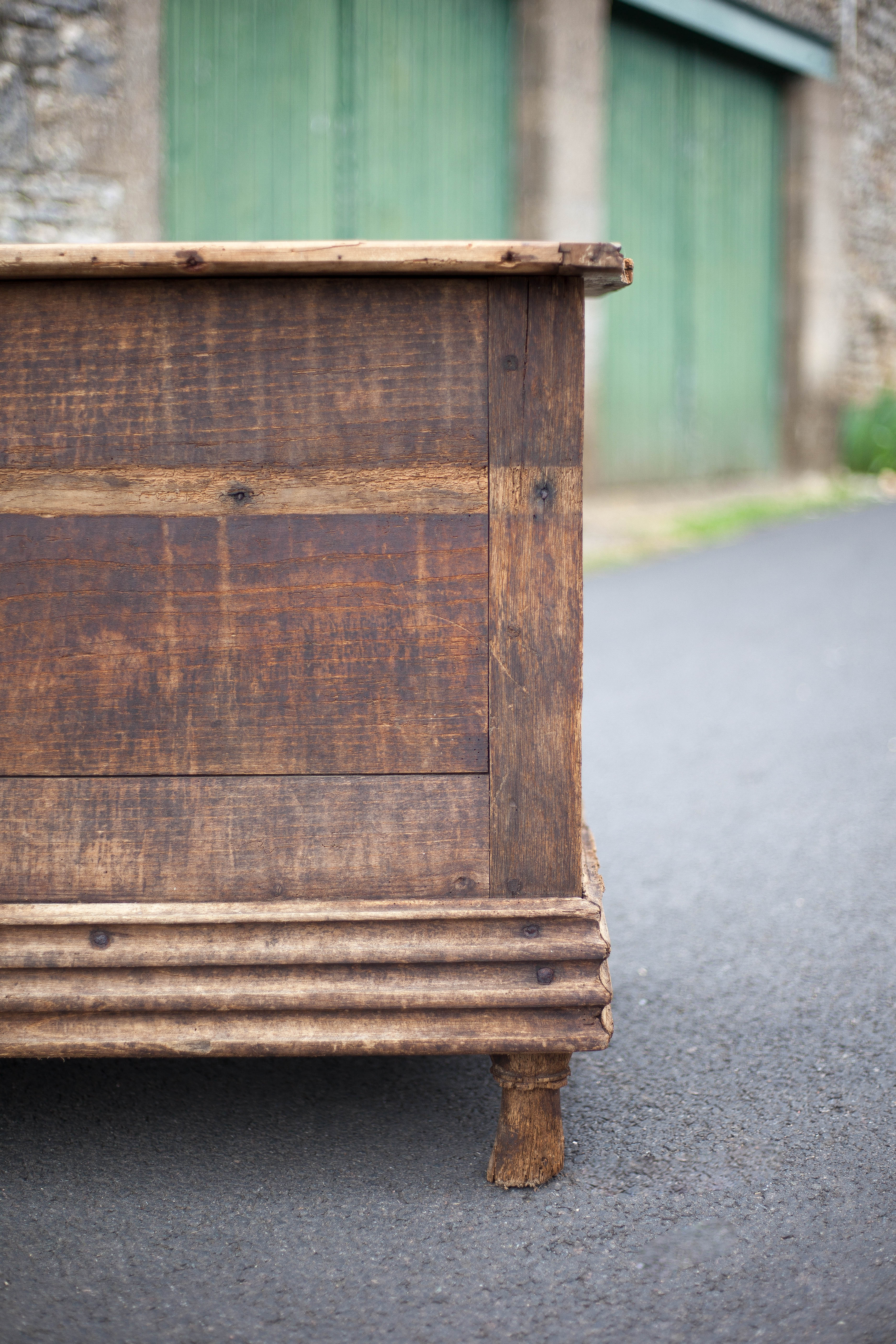 Oak chest