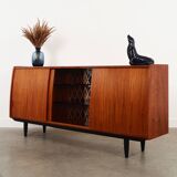 Teak sideboard, Danish design, 1970s, manufacture: PMJ Viby J