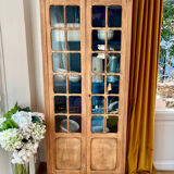 Renovated vintage display cabinet