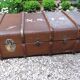 Trunk chest travel russian old