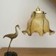 Suspension lamp xxl vintage glass clichy marbled effect