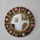 Mithé Espelt - glazed ceramic mirror. Floral decoration, 1960s.