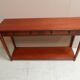 Vintage Mid Century mahogany side table 1950's