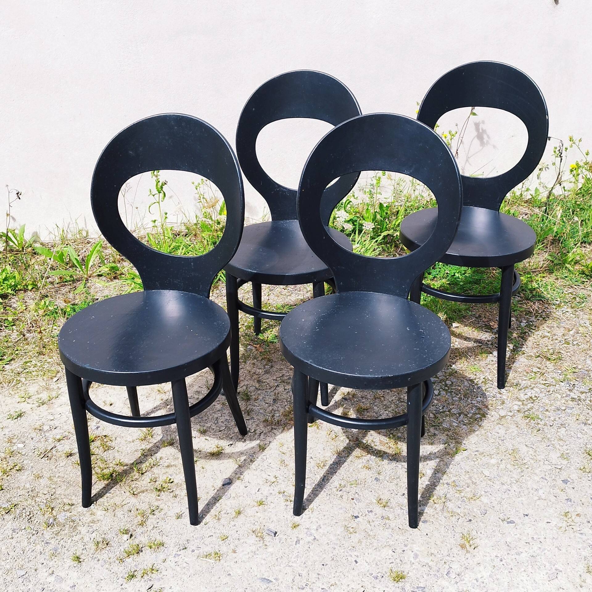 Set of 4 Baumann model chairs