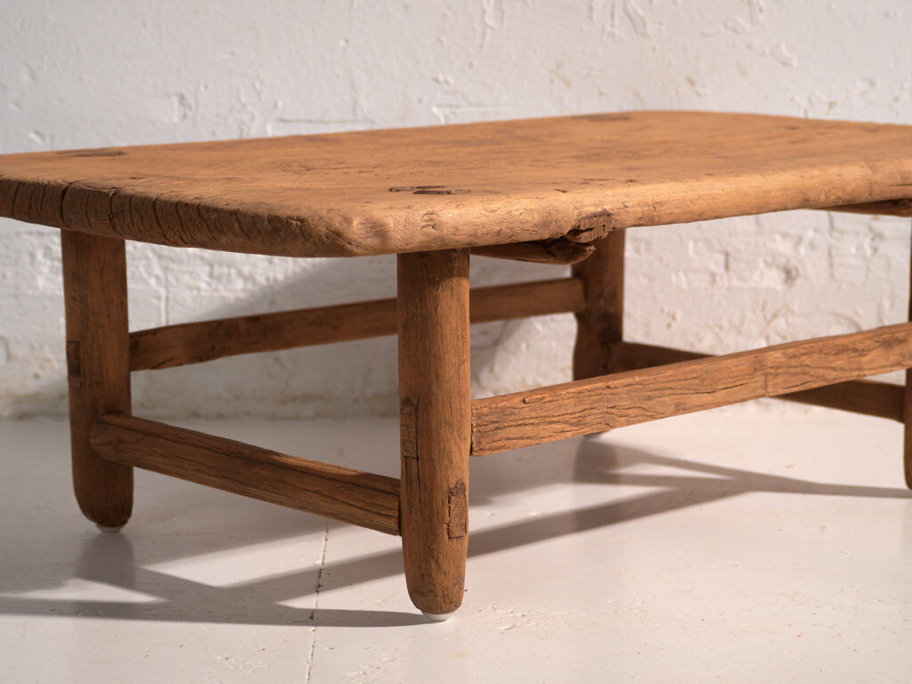 Antique pine coffee table – China, circa 1890