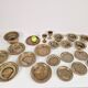 Vintage Arts and Craft Pottery Tableware Set by Gert De Rijk, 1976, Set of 22