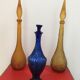 Cobalt blue glass Empoli style carafe