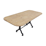 Table de restaurant bistrot en fonte -1m76