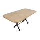 Bistro restaurant table in cast iron - 1.76m