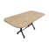Bistro restaurant table in cast iron - 1.76m
