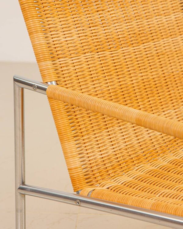 Fauteuil ''SZ02'' osier par Martin Visser pour Spectrum 80's