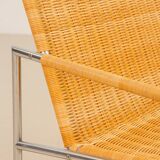 Fauteuil "SZ02" osier par Martin Visser pour Spectrum 80's