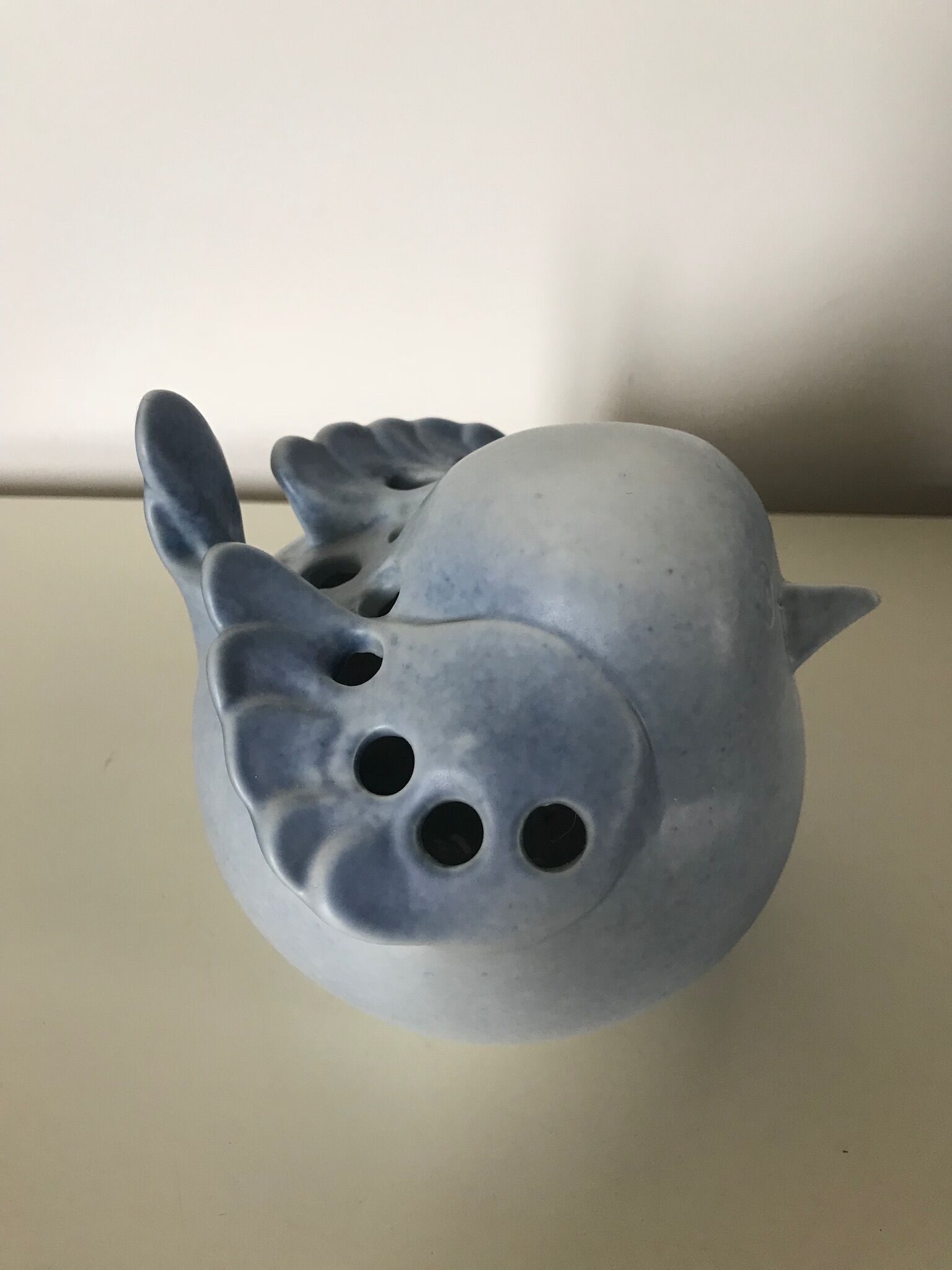 Ceramic bird creation virebent 60s