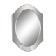 Two-tone smoked glass mirror, circa 1970