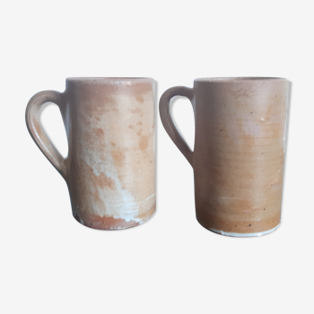 Sandstone cups/ 2 mugs cups