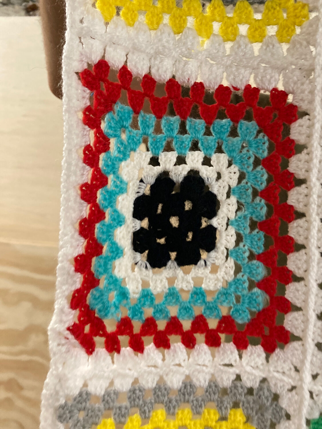 Plaid patchwork chair armchair flower wool vintage