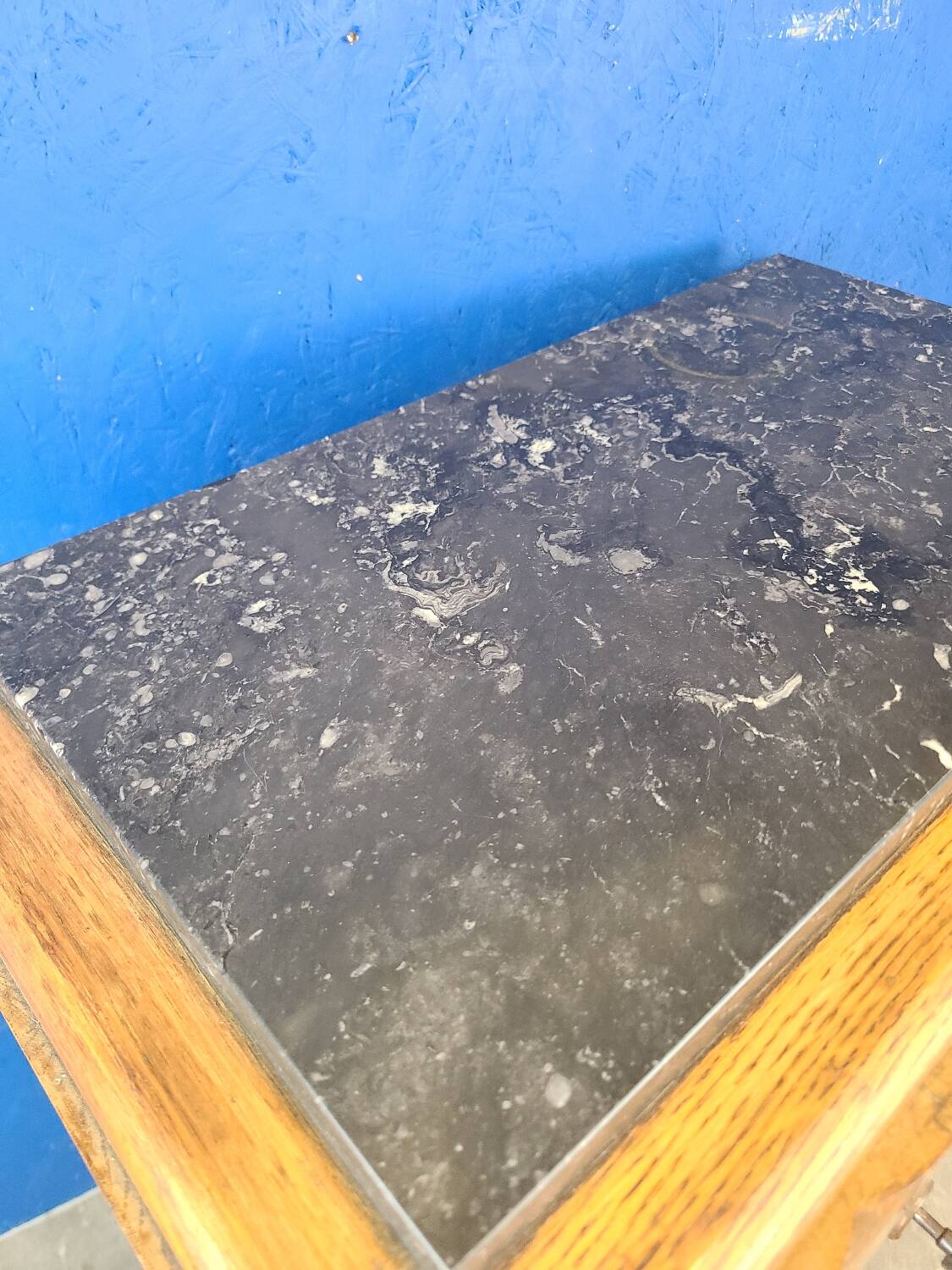 End table, vintage art deco bedside