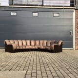 De Sede Ds600 Snake Tatzelwurm, 14 elements. Origineel in Topstaat!!