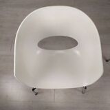 Paire de fauteuils sintesi orbite large