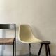Ecru fibreglass wheelchair by H. Miller for International Furniture
