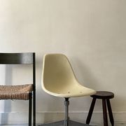 Ecru fibreglass wheelchair by H. Miller for International Furniture