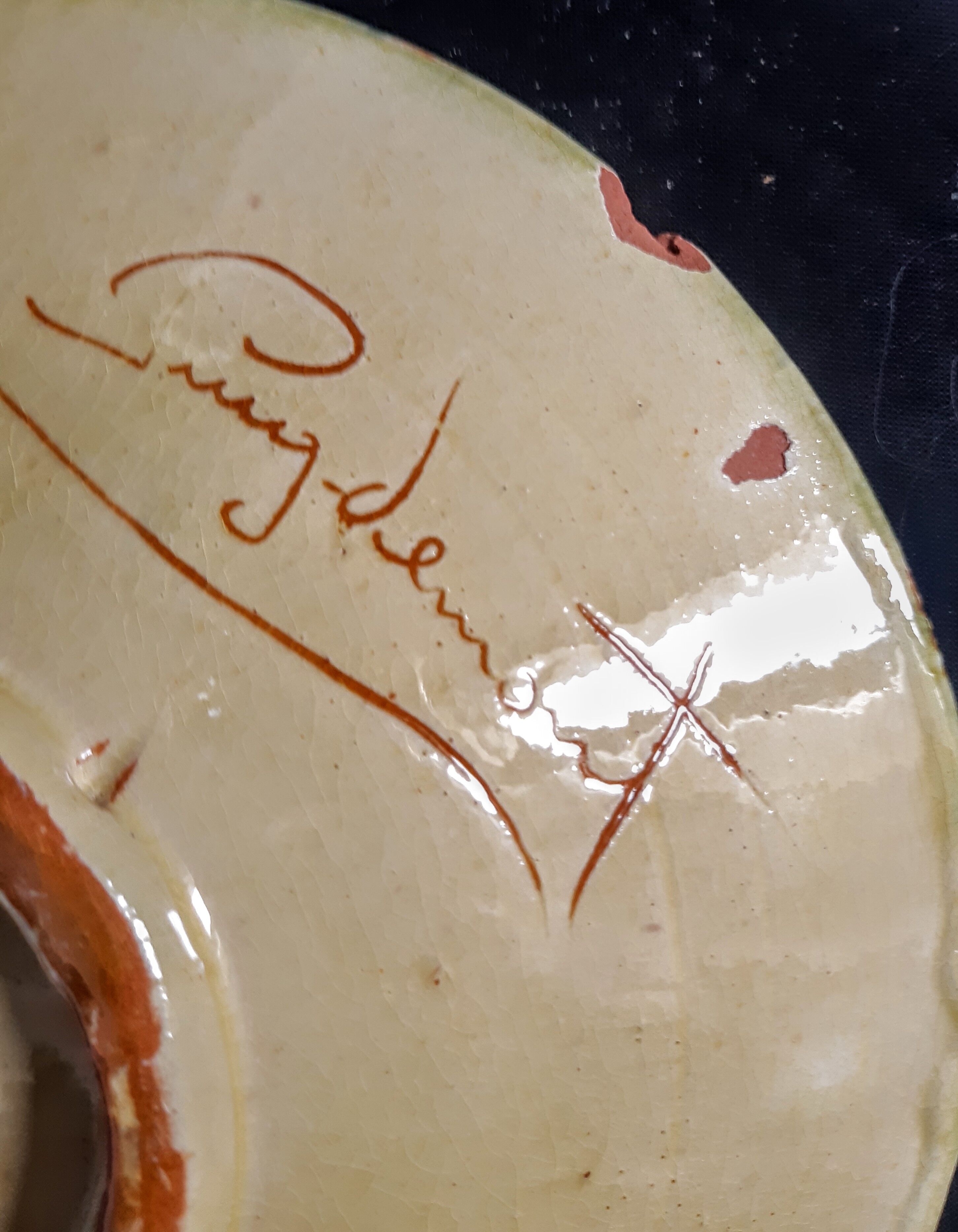 Puigdemont ceramic plate
