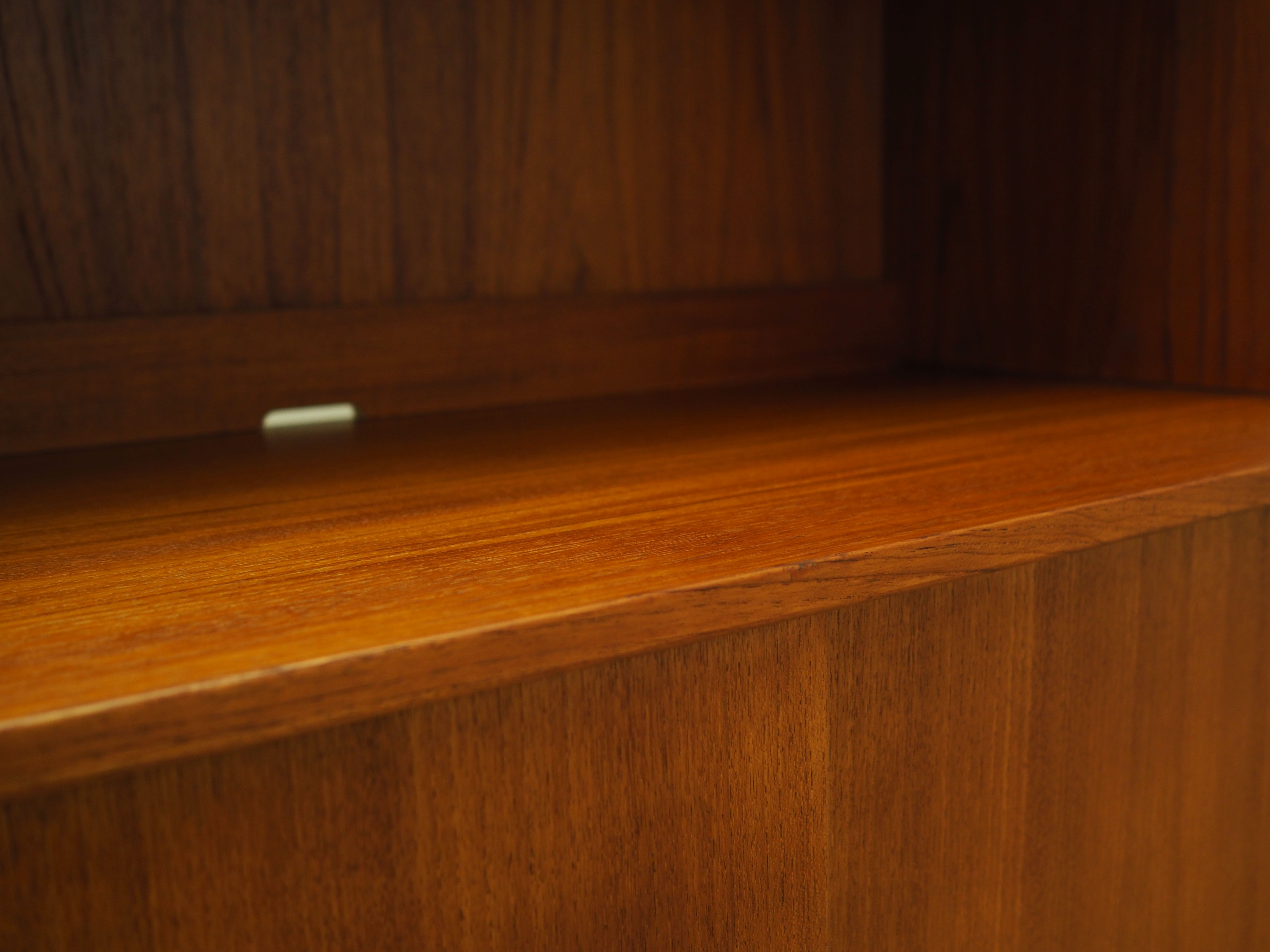 Teak bookcase, Danish design, 1960s, production: Denmark