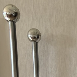 Minimalist bookshelf, Italian design 1970.