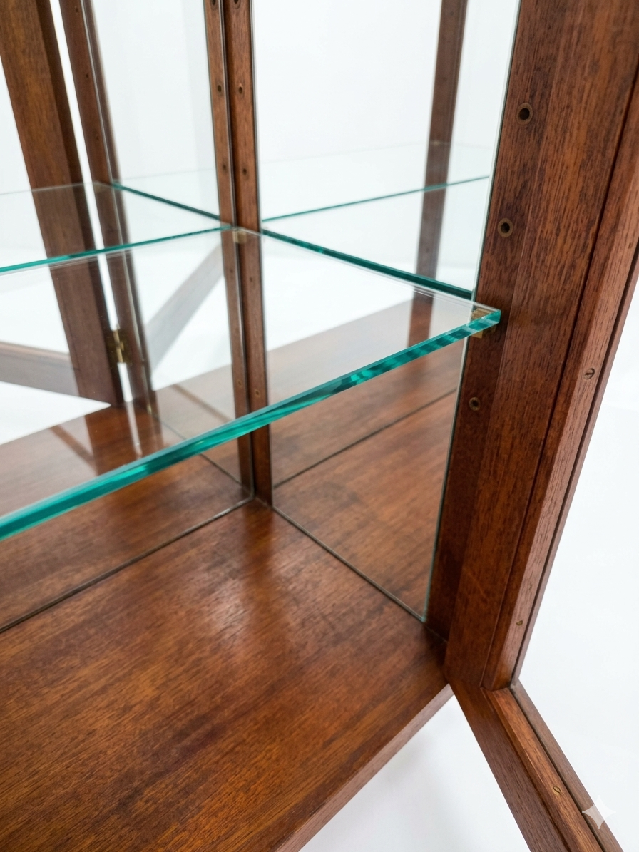 Mahogany display cabinet 20th century