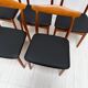 Chaises de salle à manger en teck danois des années 1960 modèle 112 par Erik Wørts pour Vamo Sønderborg – ensemble de 6