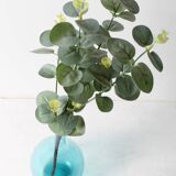 Vintage Mid-Century Light Blue Glass Vase by Arthur Persy / Sweden / 1950s