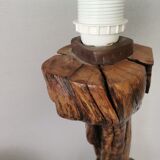 Portuguese handmade vine wood table lamp