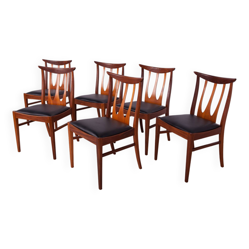 Brasilia Dining Chairs from G-Plan, 1960s, Set of Selency