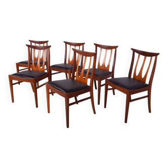 Chaises de Salle à Manger Brasilia de G-Plan, 1960s, Set de 6