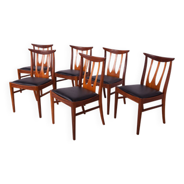 Brasilia Dining Chairs from G-Plan, 1960s, Set of 6