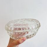 Vintage butter dish with "cow" motif