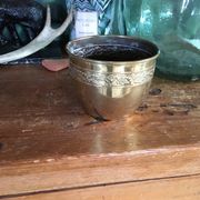 Cache pot en cuivre