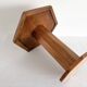 Art Deco guéridon from the 1930s in walnut and oak.