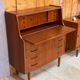 Vintage Scandinavian teak secretary "Alton" by Poul M. Jessen for Viby J Mobelfabrik