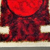 60s 70s rug carpet by Hojer Eksport Denmark