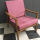 Pink 1960s chair