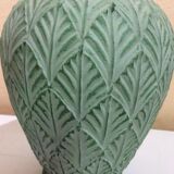Conical terracotta vase