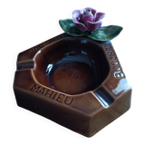 Mahieu Bouchain Ceramic Advertising Ashtray